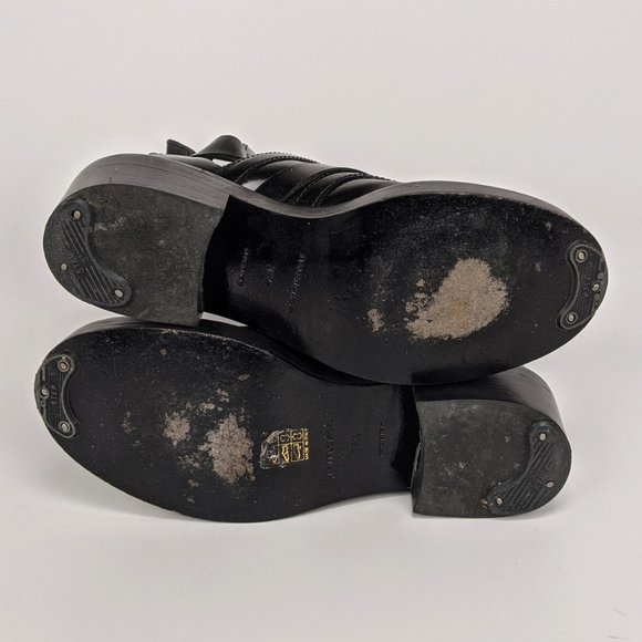 SOLDBalenciaga Ceinture Buckle Cut Out Ankle Boots - Picture 8 of 8